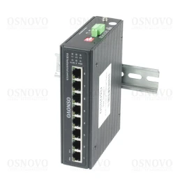 Коммутатор/ OSNOVO SW-70800-I Промышленный коммутатор Gb Ethernet на 8