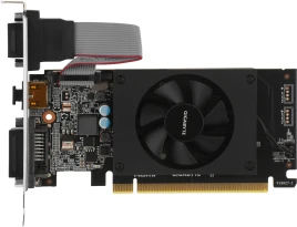 Видеокарта Gigabyte PCI-E GV-N710D3-2GL 2.0 NVIDIA GeForce GT 710 2Gb 64bit DDR3 954/1600 DVIx1 HDMIx1 CRTx1 HDCP Ret low profile [GV-N710D3-2GL 2.0]