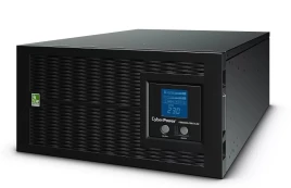 ИБП CyberPower PR6000ELCDRTXL5U, Rackmount, Line-Interactive, 6000VA/4500W, 8 IEC-320 С13, 2 IEC C19 розеток, 1 Hardwire 3-wire USB&Serial, RJ11/RJ45, SNMPslot, LCD дисплей, Black, 0.9х0.5х0.5м., 120кг./ UPS Line-Interactive CyberPower PR6000ELCDRTXL5