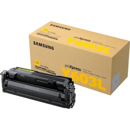 Тонер-картридж/ Samsung CLT-Y603L High Yield Yellow Toner Cartridge