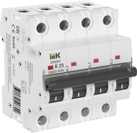 ARMAT Авт. выкл. M10N 4P K 25А IEK