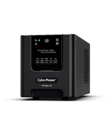 ИБП CyberPower PR750ELCD, Line-Interactive, 750VA/675W, 6 IEC-320 С13 розеток, USB&Serial, SNMPslot, LCD дисплей, Black, 0.48х0.27х0.28м., 13.5кг./ UPS Line-Interactive CyberPower  PR750ELCD 750VA/675W USB/RS-232/EPO/SNMPslot (6 IEC С13)