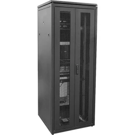 ITK LINEA N 47U 800х800мм распашн. перф. дв. задн. перф. чер