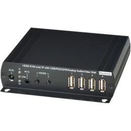 Приёмник/ SC&T HKM02BR Приемник KVM: HDMI(1080p и 1920x1200 (WUXGA), 60Гц), USB, аудио, RS232 и ИК сигналов по Ethernet до 150м (CAT5e/CAT6).