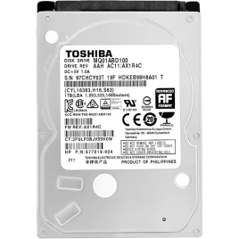 Жесткий диск/ HDD Toshiba SATA 1TB 2.5" 6.0 Gbit/s 5400 rpm 8Mb 1 year