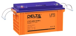 Батарея DELTA серия DTM L, DTM 12120 L, напряжение 12В, емкость 120Ач (разряд 10 часов),  макс. ток разряда (5 сек.) 950А, макс. ток заряда 36А, свинцово-кислотная типа AGM, клеммы под болт М8, ДxШxВ 410х176х224мм., вес 34кг., срок службы 10-12 лет./ Batt