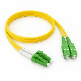 Патч-корд ADVANT ADVOS2-PCD015-SCSC-UU-LY, Duplex, тип волокна: SM 9/125 (OS2). Разъемы: LC/APC-SC/APC. Длина: 15, оболочка: LSZH, диаметр кабеля: 3