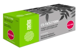 -/ Картридж лазерный Cactus CS-TK5270BK TK-5270BK черный (8000стр.) для Kyocera Ecosys P6230cdn/M6230ci