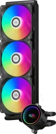 Система водяного охлаждения PcCooler DA360 BK ARGB Soc-AM5/AM4/1200/1700/1851 черный 4-pin Al 300W Ret (DA360-BKAWXX-GL) [DA360-BKAWXX-GL]