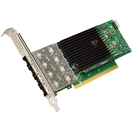 Сетевая карта/ Intel® Ethernet Network Adapter E810-XXVDA4, 4xSFP28 ports, 25GbE, PCI-E x16 gen3/gen4, iWARP/RoCEv2, IEEE 1588 PTP, ADQ, iSCSI, NFS, VMDq. PCI-SIG* SR-IOV Capable