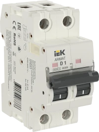 ARMAT Авт. выкл. M06N 2P D 1А IEK