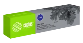 -/ Картридж матричный Cactus CS-LX350 черный для Epson LX350/LQ350/ERC19/VP80K