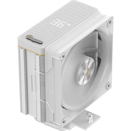 Кулер для процессора/ CPU Cooler Ocypus Iota A40 WH (220W, 4-pin PWM, LED temp., 156.7mm, Al/Cu, 4x6mm, 1x120mm, 77CFM, 29dBA, 2000RPM, S: 1851/1700/1200/115X, AM5/AM4, white)
