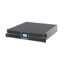 Онлайн ИБП ДКС серии Small Rackmount, 2000 ВА/1800 Вт, 1/1, 8xIEC C13, EPO, USB, RS-232, RJ45, Rack 2U, без АКБ, 9Ач