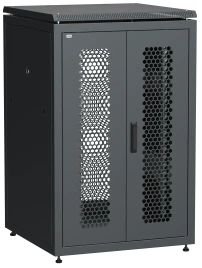 ITK LINEA N 24U 800х800мм распашн. перф. дв. задн. перф. чер
