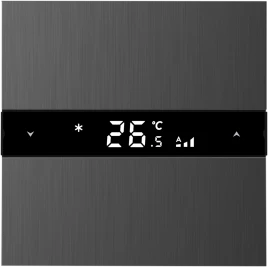 Donel Многофункциональный термостат KNX, серый. Серия устройств: DKNX