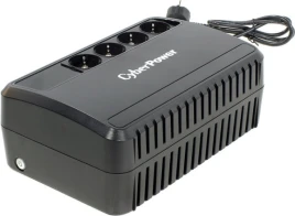 ИБП CyberPower BU1000E, Line-Interactive, 1000VA/600W, 4 Schuko розетки, Black, 0.4х0.3х0.3м., 7.8кг./ UPS Line-Interactive CyberPower BU1000E 1000VA/600W (4 EURO)