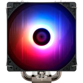 Кулер для процессора/ CPU Cooler Thermalright Burst Assasin 120 ARGB (4-pin PWM, 154mm, Ni/CU, 6x6mm, ARGB, 1x120mm, 66.17CFM, 25.6dBA, 1550RPM, S: 1700, 1200, 115X, AM5, AM4)