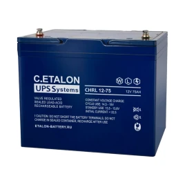 Аккумулятор C.ETALON CHRL 12В 75 А/ч