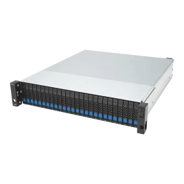 Серверная платформа/ ASUS VS320D-RS26-D1712106Z, 2U, Intel Xeon 64-bit 4-core, 4x DDR4 ECC DIMM, 26 x 2.5" SATA/SAS hsb, 1x 1GbE RJ45 LAN Port, 2x 12Gb/s SAS Wide Port, 1+1 850W