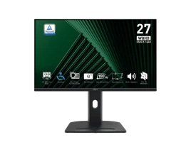 Монитор/ MSI PRO MP275QPG 27'', 2560x1440, IPS, 178x178, 300nit, 100Hz, 4ms, 2HDMI/DP, noUSB-A, Audio out, LTSP, IntPWR, 100x100VESA, Black