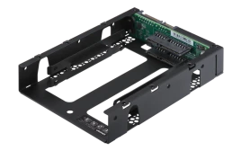 Адаптер/ QNAP QDA-A2AR HDD/SSD drives adapter  2 x SATA 2.5" HDD/SSD -> 1 x  SATA 3.5 " TRAY , Transfer rate 6 Gb/s. Supports RAID 0, 1, JBOD. w/o HDD