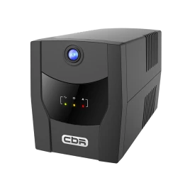 Башенный линейно-интерактивный ИБП/ ИБП CBR [QTM-1200T-4F-LCUC] Line Interactive  1200VA/720W 7Ah12V*2 4 x Shuko, HID-USB, RJ45/11