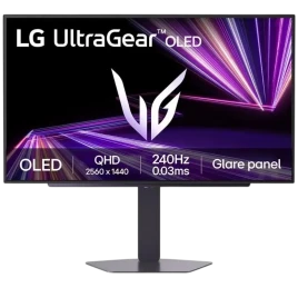 МониторLG 27GX704A-B 26.5''/ LG 27GX704A-B 26.5'', 2560x1440, OLED, 178x178, 275nit, 240Hz, 0.03ms, 2HDMI/DP, 2USB-A, LTSP, ExtPWR, 100x100VESA, Фиолетово-серый, 1y