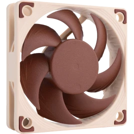 Кулер для корпуса/ Case Cooler Noctua NF-A6x15 5V PWM (60x60x15mm, 4-pin PWM, 23.4CFM, 19.8dBA, 3500RPM, Beige/Brown)