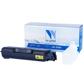 -/ Тонер-картридж NVP NV-TK-590 Black для Kyocera FS-C5250DN/ C2026MFP/ C2026MFP+/ C2126MFP/ C2126MFP+/ C2526MFP/ C2626MFP/ Ecosys P6026cdn (7000k)