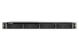 Сетевое хранилище/ channel QNAP Network RAID drive, 4 3.5"/2.5" compartments, 2 2.5 Gbps ports, ARM Cortex-A55 2.0GHz, 4 GB DDR4.