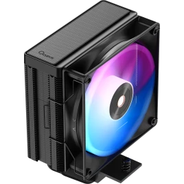 Кулер для процессора/ CPU Cooler Ocypus Delta A40 BK ARGB (220W, 4-pin PWM, 156.7mm, Al/Cu, 4x6mm, ARGB, 1x120mm, 73CFM, 29dBA, 2000RPM, S: 1851/1700/1200/115X, AM5/AM4, black)