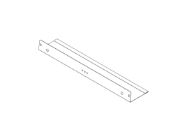 Separator for cable routing Systeme Electric, on the roof of Uniprom Rack cabinets 600mm wide, 2 pcs.