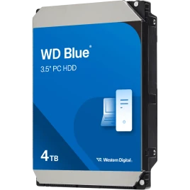 Жесткий диск/ HDD WD SATA3 4TB Blue 5400 RPM 128Mb 1 year warranty (replacement WD40EZAZ, WD40EZAX, WD20EARZ, WD20EZAZ, ST2000DM005)
