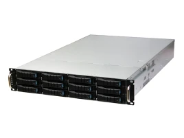 Серверный корпус/ RSC-2ET, 2U, 12xSATA/SAS HS 3,5/2,5" universal bay + 2x2,5" 7mm rear HS bay, up to 12"(W) x 13"(D) E-ATX, 12G EOB backplane, Acbel 2U 800W RPSU platinum, 2x 7mm 2.5" hot-swap OS, rail [XE1-2ET00-02 SKU change to