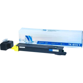 -/ Тонер-картридж NVP NV-TK-8115 Yellow для Kyocera EcoSys-M8124/EcoSys-M8130 (6000k)