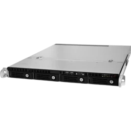 Серверный корпус/ 1U chassis; Mini-ITX, Micro-ATX, ATX MBs; 4 x 3.5" SAS/SATA HDD Trays; 2 x USB 3.0; 1 x COM port (Front); 1 x HF expansion slot; RPS600Wt (1+1), Slide Rail: AC-R56