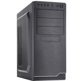 Корпус c блоком питания 450 Ватт/ Case Foxline FL-816, ATX, 3x5.25EXT, 1x3.5EXT, 3x3.5INT, 2xUSB2.0+1xUSB3.0, HDA, w/o FAN, w/450W ATX PSU, w/1.2m EU pwr cord