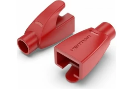 Колпачки изолирующие Vention для разъемов RJ-45 (50шт.) - Красный