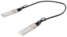 DAC кабель SFP+ 10G/ DAC кабель SFP+ 10G. Скорость: 10 Гбит/c. Тип разъема: SFP. Длина кабеля 2м. Размеры коннектора (ШхВхГ): 11 x 9 x 57 мм. Рабочая температура: 0…+70°С.