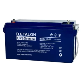 Аккумулятор B.ETALON BHRL 12В 65 А/ч