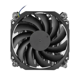 Кулер для процессора ПК/ CPU Cooler Foxline DB32i (125W, 4-pin PWM, 32mm, Al/Cu, 4x6mm, 1x90mm, 41.46CFM, 33dBA, 3400RPM, S: 1851/1700/1200/115X, Black)