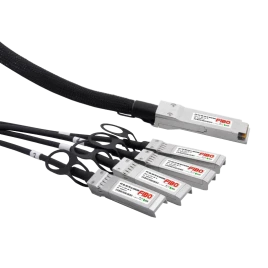 Кабель/ FIBO FT-Q100-4S25-DAC5m QSFP28 100G x 4SFP28 25G DAC модуль, медный кабель, 5 метров