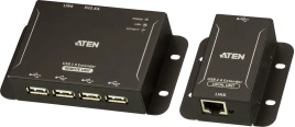 4-х портовый удлинитель, USB 2.0,  50 метр., CAT 5/ATEN/ 4-Port USB 2.0 CAT 5 Extender (up to 50m)
