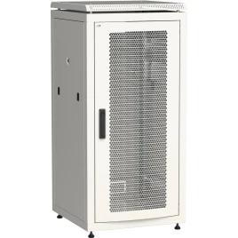 ITK Шкаф сетевой 19" LINEA N 24U 600х600 мм перфорированная передняя дверь серый