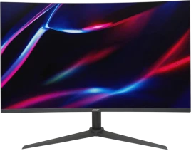 Монитор/ Acer XZ320QS3bmiiphx 31,5'', ZeroFrame, Curved 1500R, Black, VA, 1920x1080, 1ms, 250cd, 180Hz, 2xHDMI(2.0), DP(1.4), Speakers 2Wx2, FreeSync, HDR 10, h. adj 100, Vesa:100x100