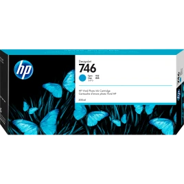 Картридж/ HP 746 300-ml Cyan Ink Cartridge