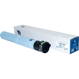 -/ Тонер-картридж NVP NV-TN-221 Cyan для Konica Minolta bizhub C227/C287 (21000k)