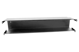 Лоток кабельный горизонтальный боковой для шкафов ШТК-СП, чёрный