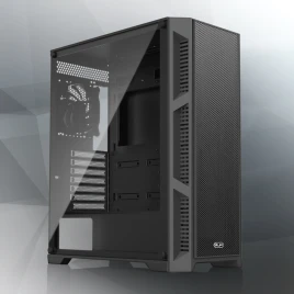 Корпус без блока питания/ Case Raijintek ARCADIA III, Midi-Tower, TG, 1x120mm, 1xUSB-A 3.0 + 2xUSB 2.0, ATX, mATX, mITX Black
